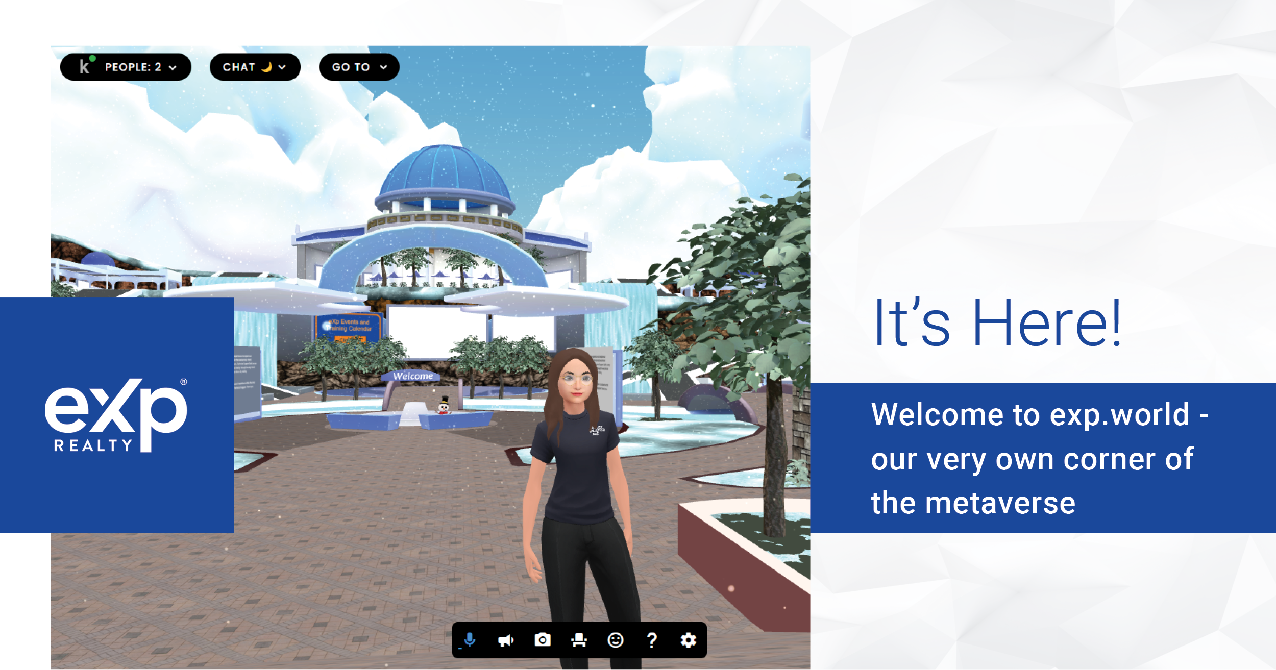 eXp World Interface